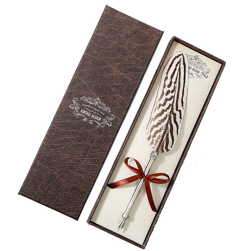 Coffret cadeau stylo plume rétro européen
