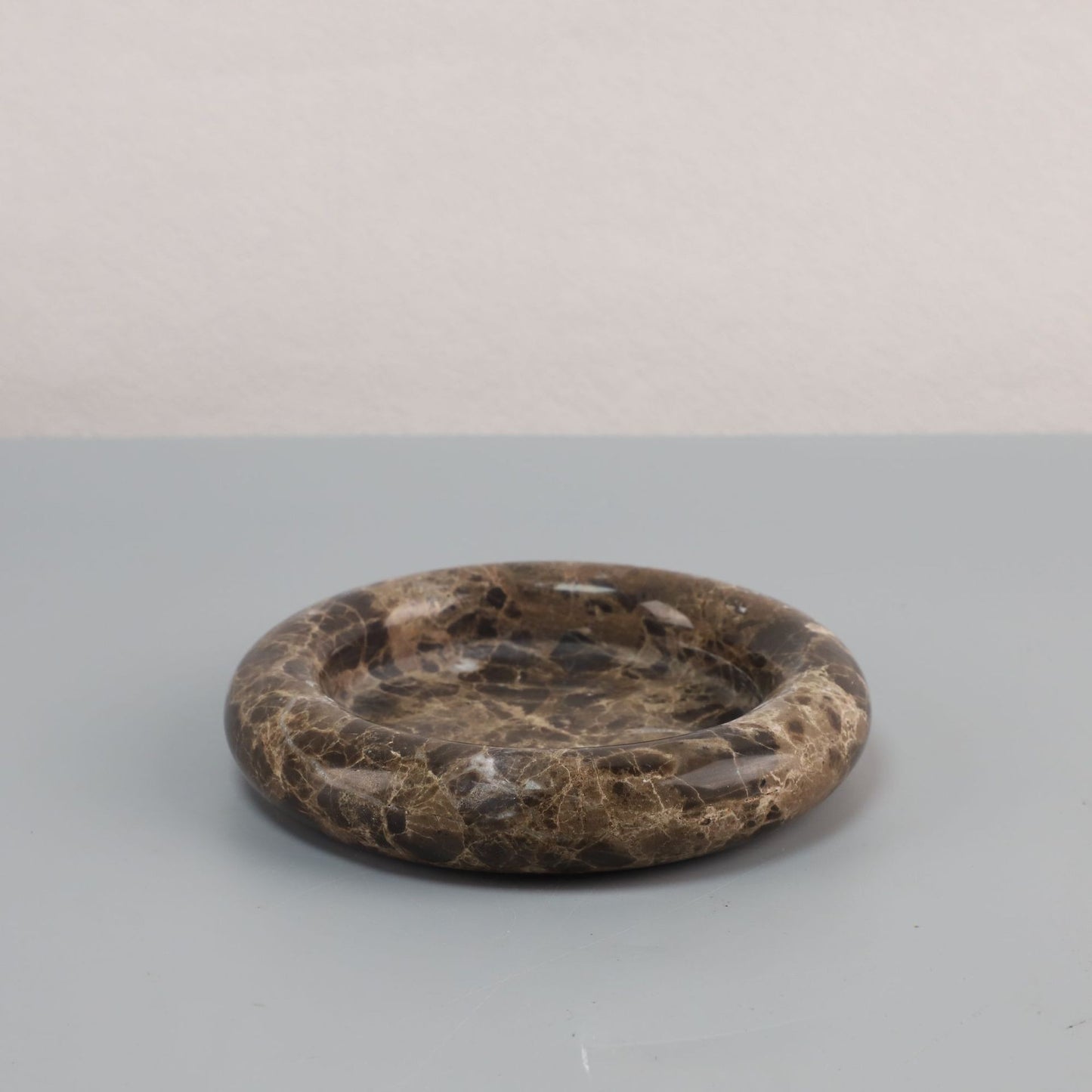 Cendrier rond en marbre créatif minimaliste moderne