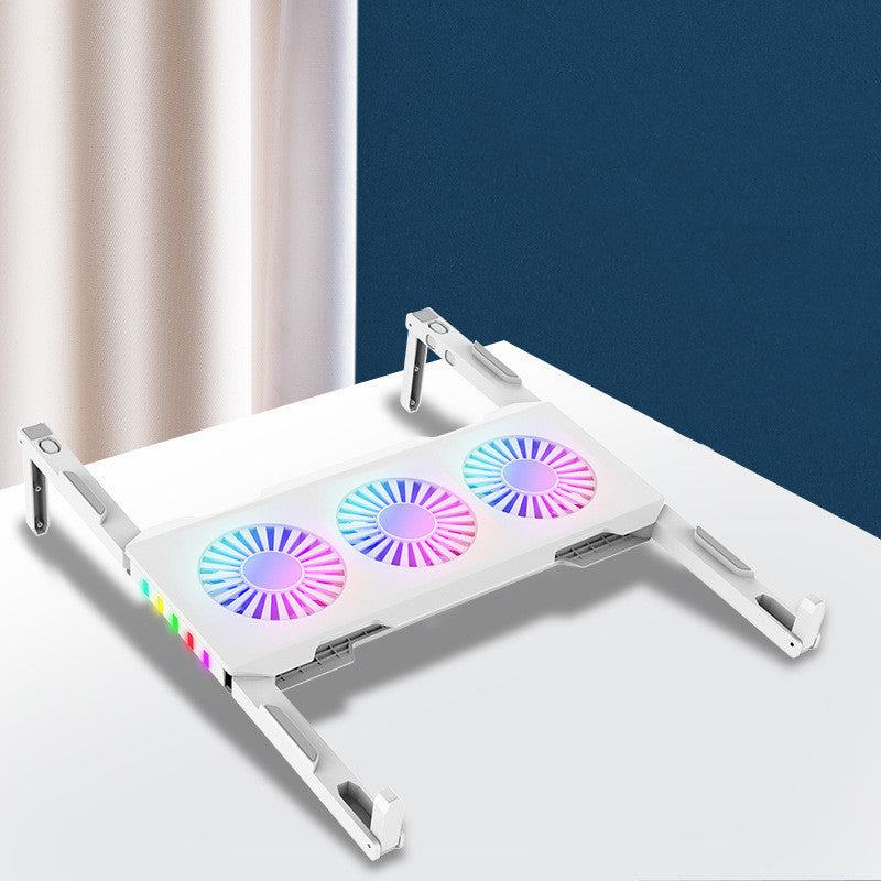 Tapis de refroidissement portable slim pour ordinateur portable, ventilateurs USB 3, refroidisseur de jeu pour ordinateur portable de 17 pouces, branchez et jouez pour ordinateur portable PC.