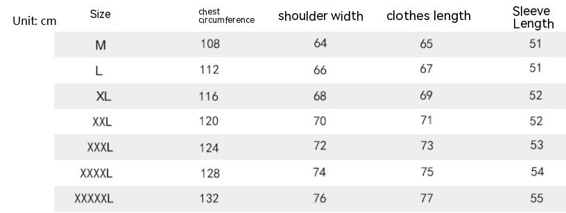 Veste décontractée ample rétro pour hommes