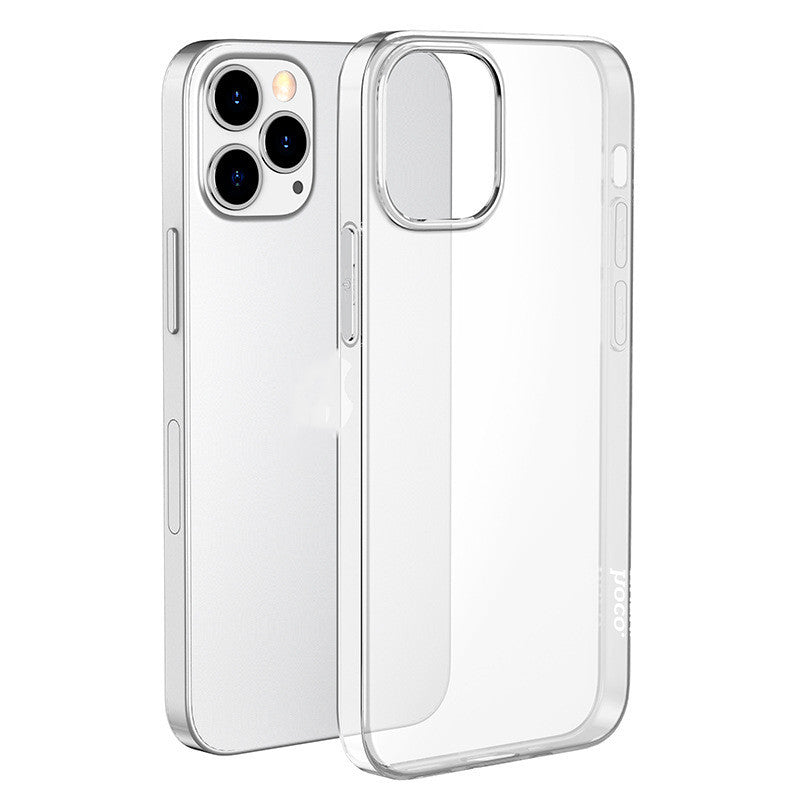 Coque de téléphone transparente en TPU, coque de téléphone haute pureté.
