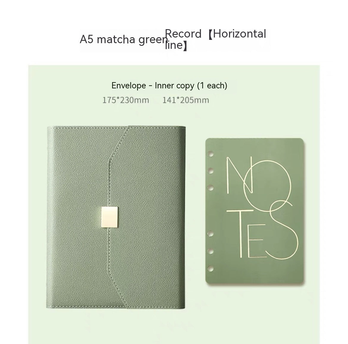 Coffret cadeau de cahiers à feuilles mobiles Business Advanced