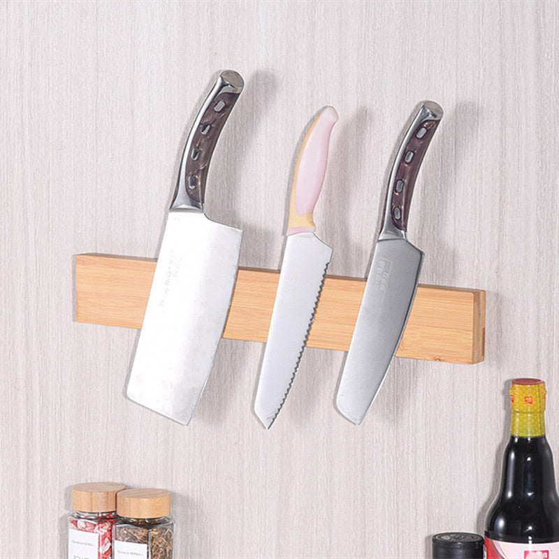 Porte-couteaux magnétique pour cuisine, rangement mural pour couteaux