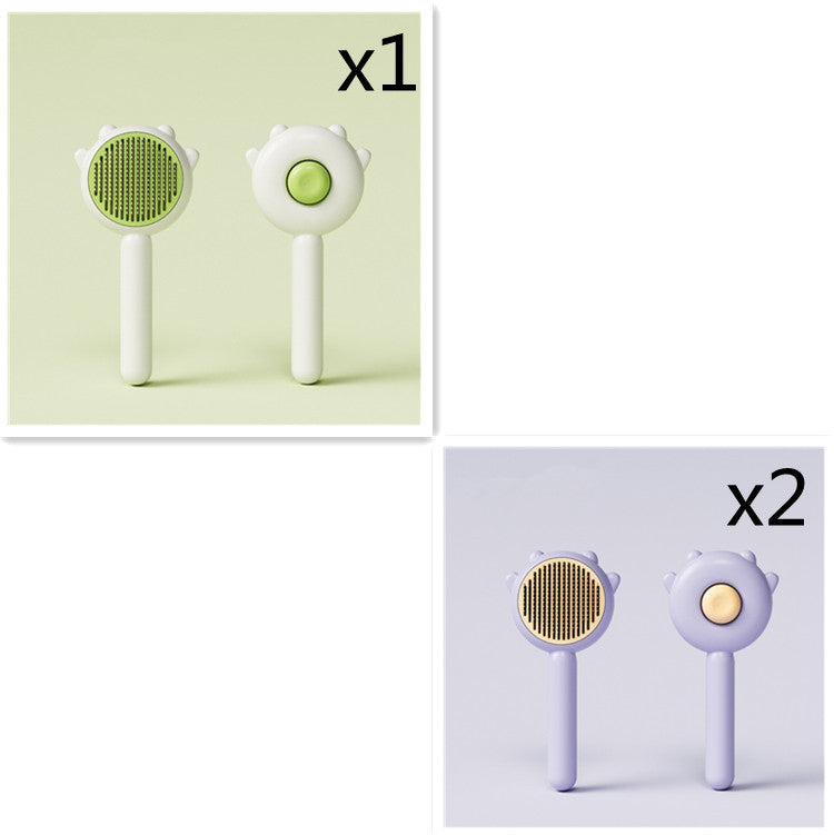 Peigne de massage pour chat, peignes magiques pour l'élimination des poils, brosse pour chats et chiens, fournitures de toilettage pour animaux, grattoir.