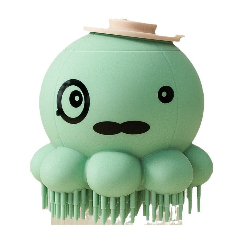 Brosse de douche en silicone pour animaux, peigne de massage pour le bain, produits pour animaux de compagnie.