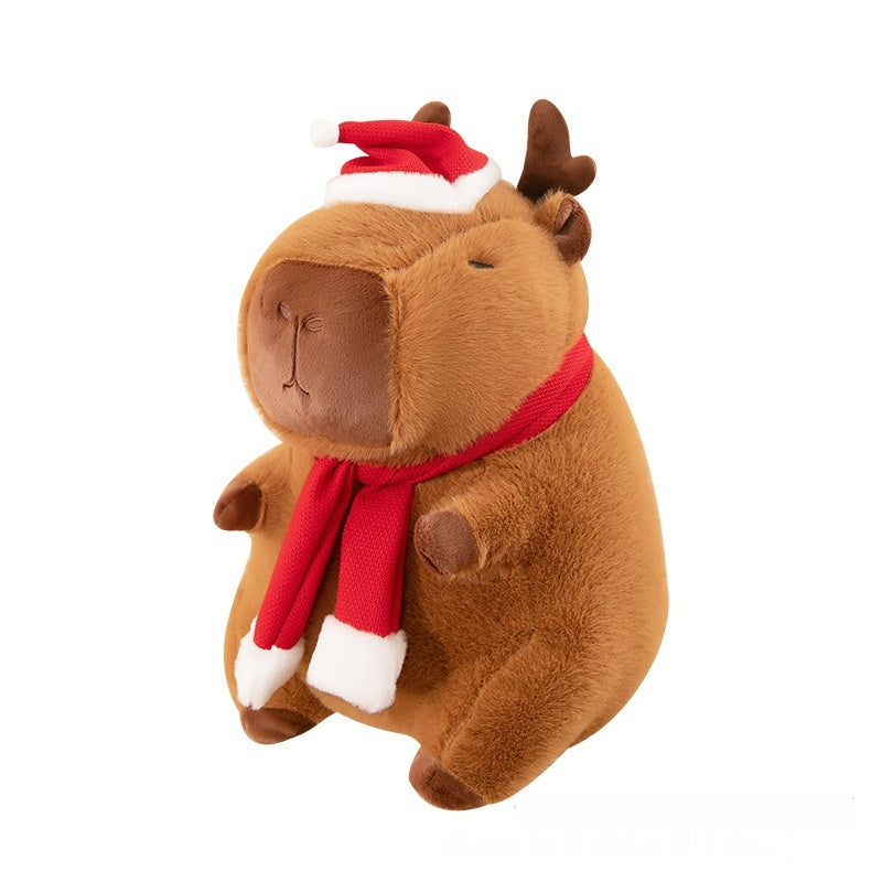 Nouvelle poupée Capabala Capybara jouet en peluche de Noël