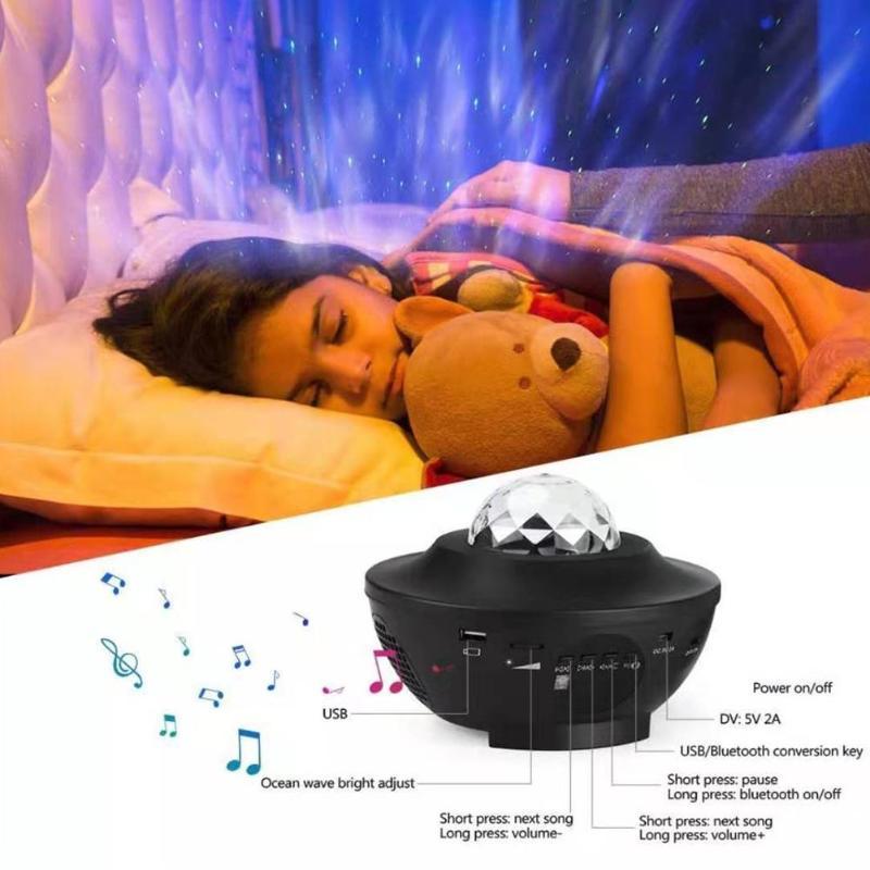Lampe de nuit LED avec contrôle USB pour lecteur de musique