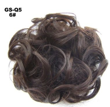 Chignon synthétique ondulé et bouclé pour femme, nouveau design tendance