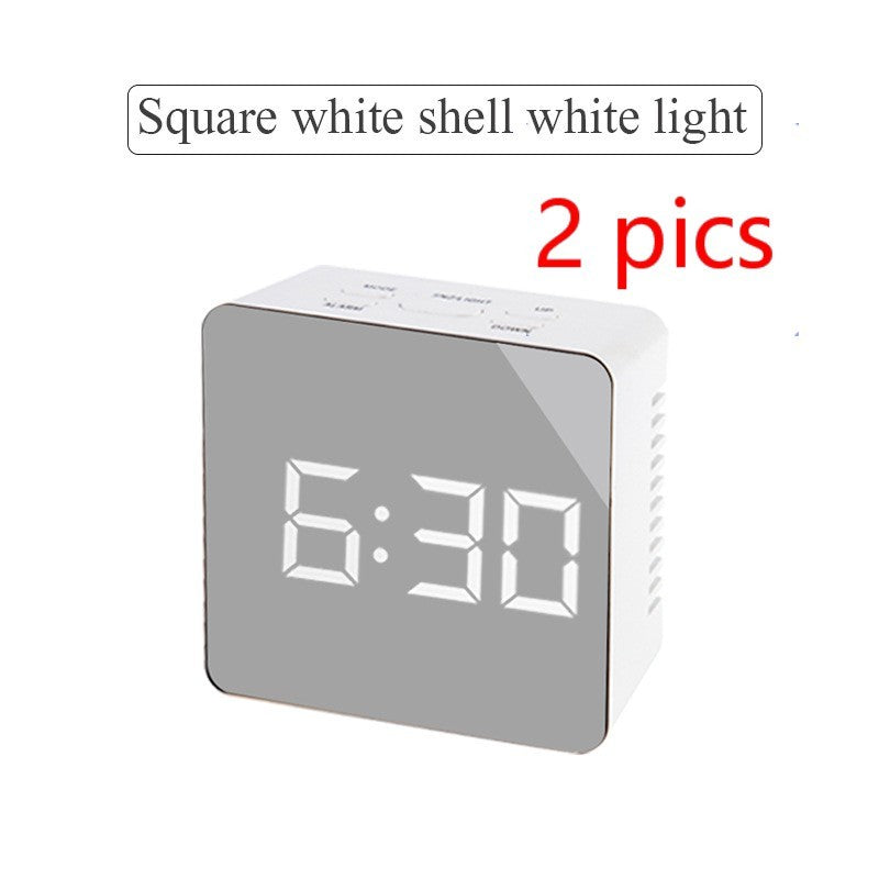 Horloge miroir multifonction numérique à LED