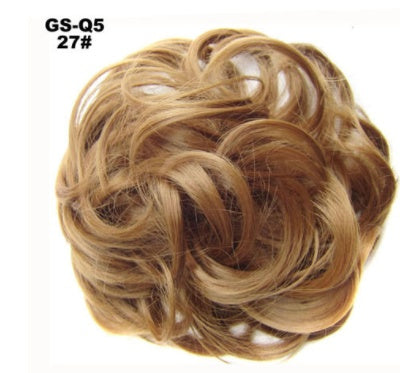 Chignon synthétique ondulé et bouclé pour femme, nouveau design tendance