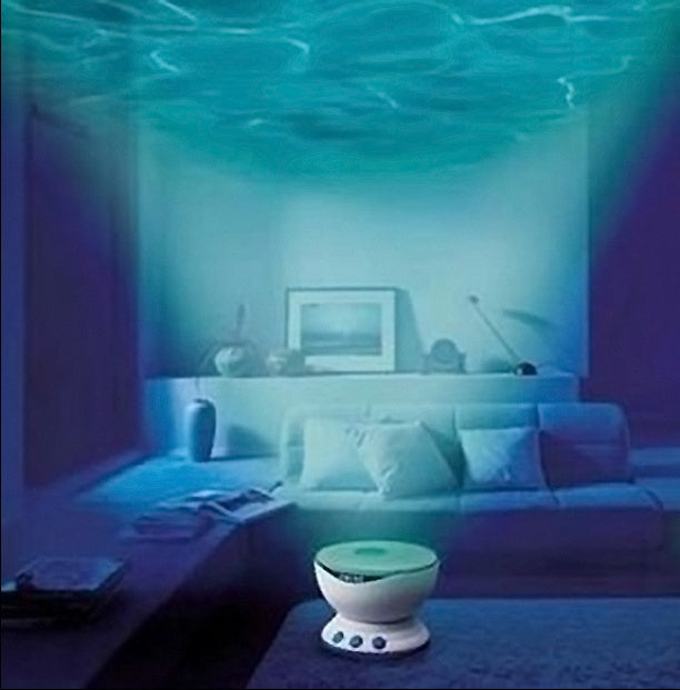 Lampe de projection océan LED