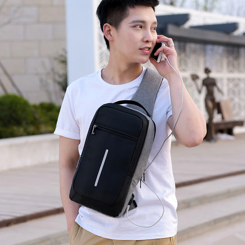 Sac à dos de chargement USB anti-vol avec vous