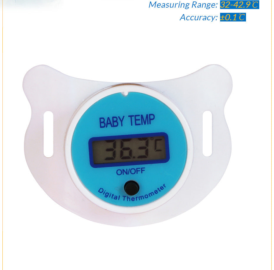 Thermomètre numérique pour sucette bébé