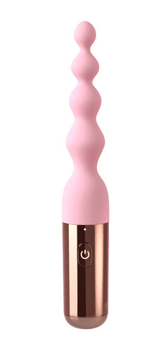 Vibromasseurs anaux pour femmes, jouets sexuels, perles vibrantes en silicone
