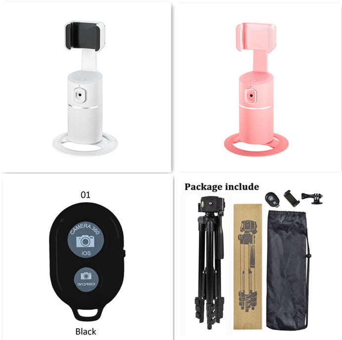 Support de diffusion en direct pour téléphone mobile avec suivi de reconnaissance faciale intelligente PTZ