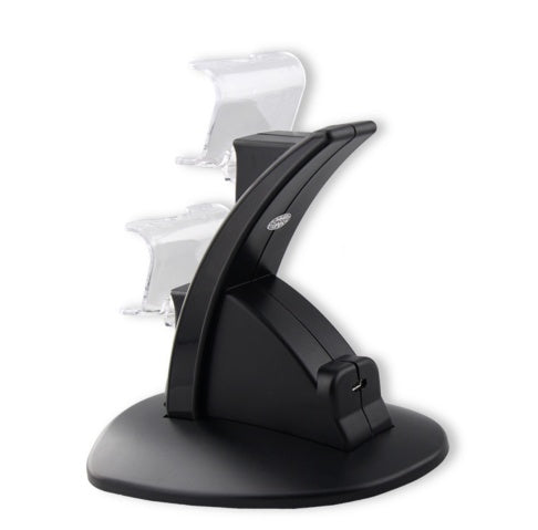Support de station de charge USB double Support de station de charge USB avec câble de chargement USB pour contrôleurs Playstation 4 PS4