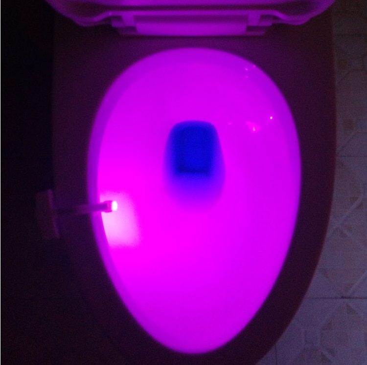 Lumière nocturne LED d'induction pour toilettes