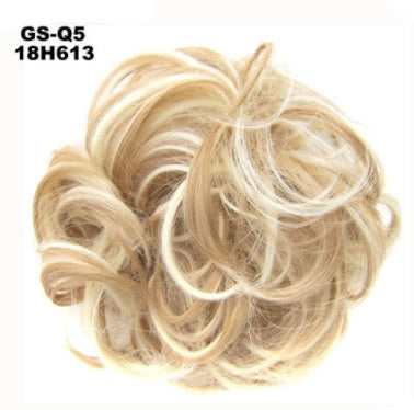 Chignon synthétique ondulé et bouclé pour femme, nouveau design tendance