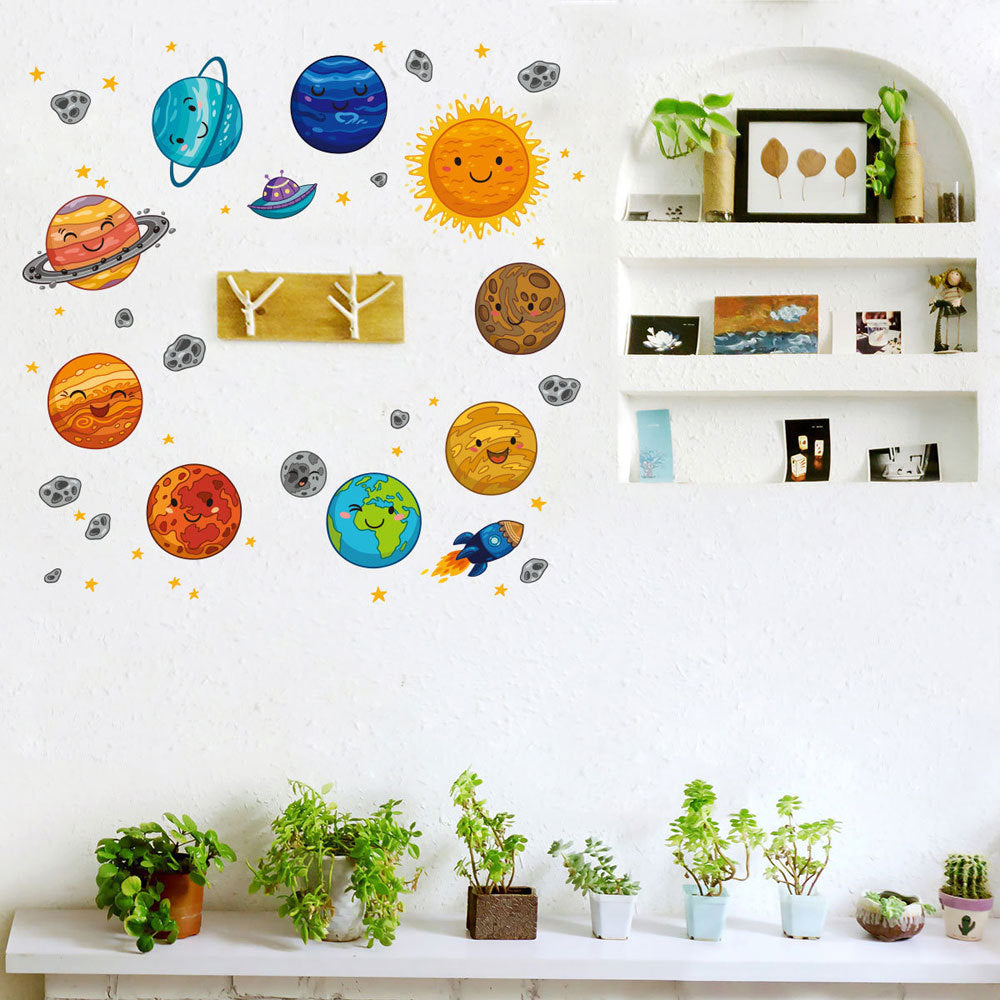 Ensemble d'autocollants muraux décoratifs pour la chambre d'enfants