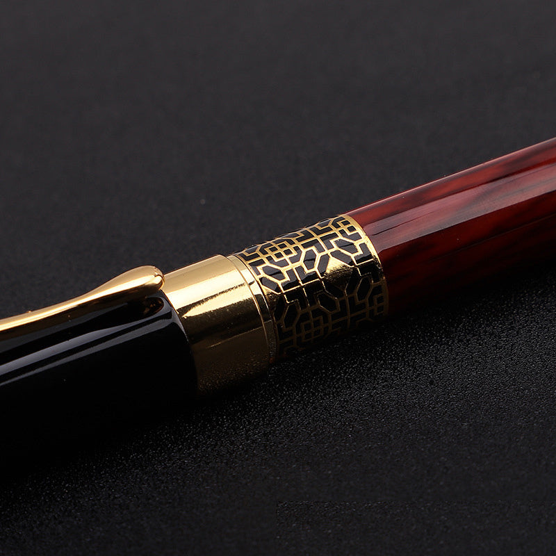 Stylo plume à encre gel en grain de bois Cadeau d'affaires