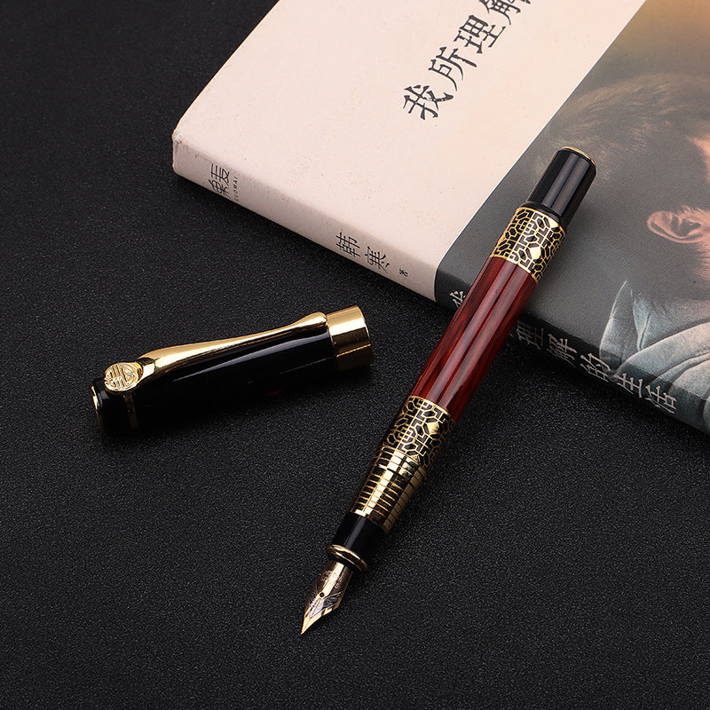 Stylo plume à encre gel en grain de bois Cadeau d'affaires