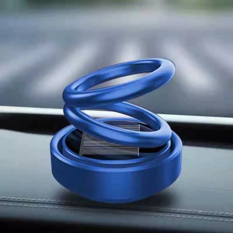 Parfum de désodorisant d'air pour voiture à rotation solaire