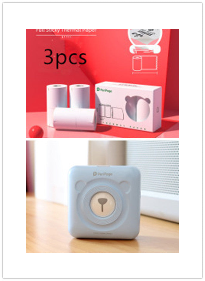 Imprimante thermique mini portable à étiquettes manuelles