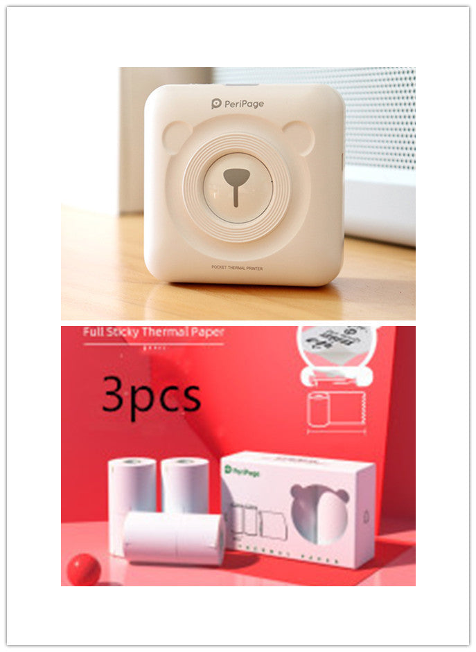 Imprimante thermique mini portable à étiquettes manuelles