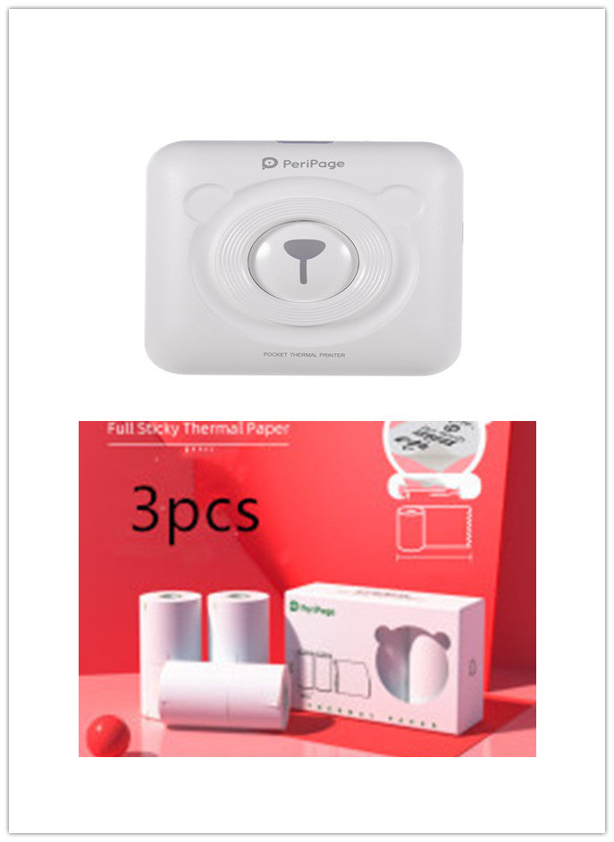 Imprimante thermique mini portable à étiquettes manuelles