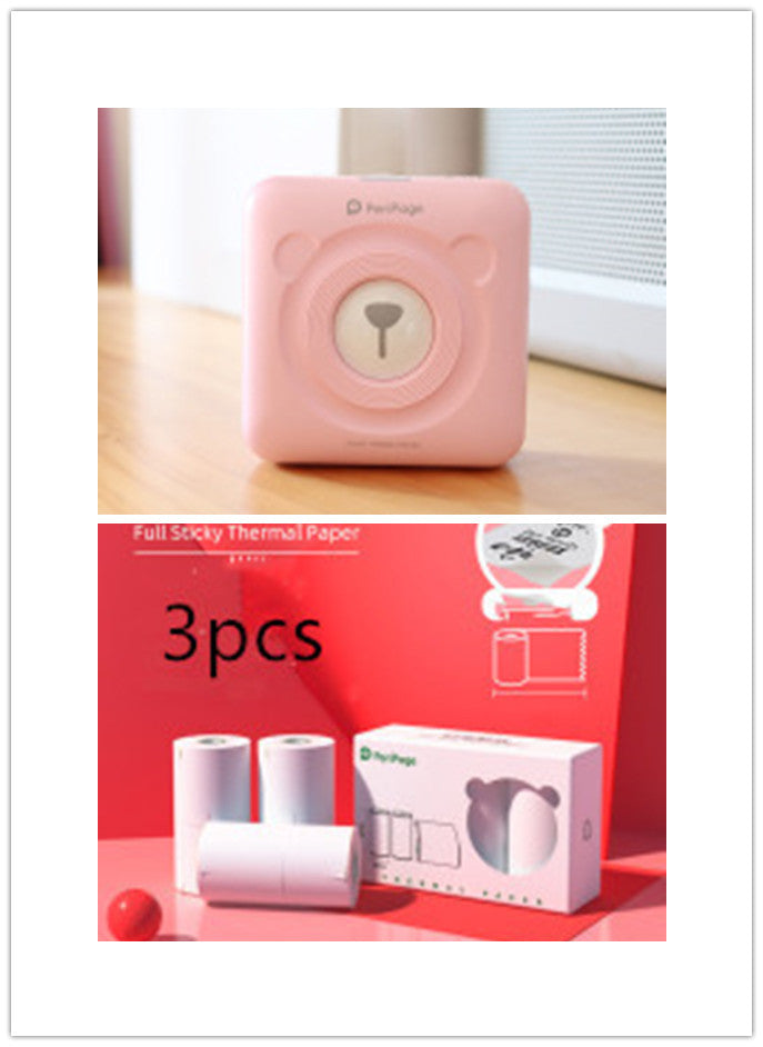 Imprimante thermique mini portable à étiquettes manuelles