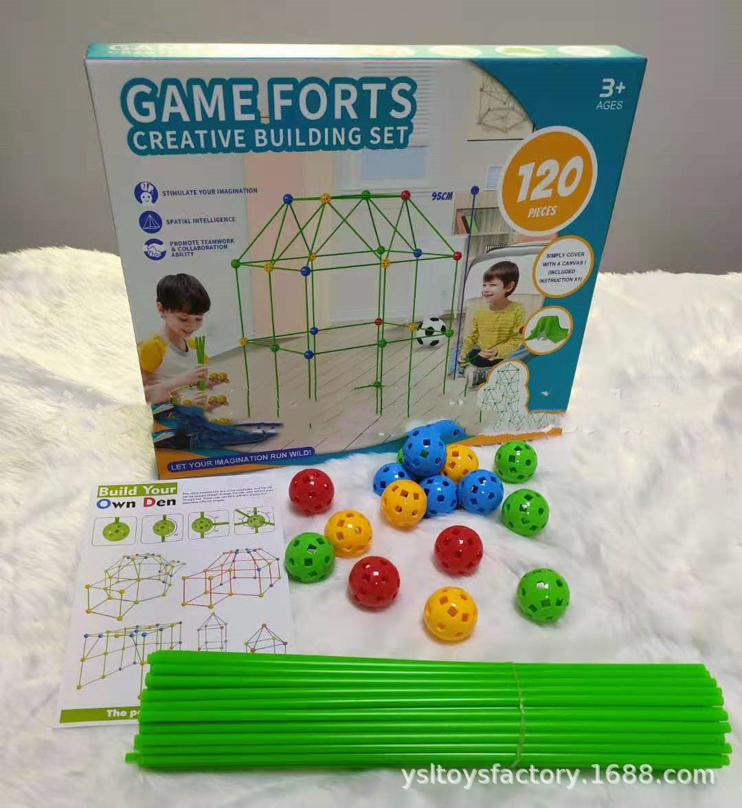 Jouets parent-enfant en trois dimensions