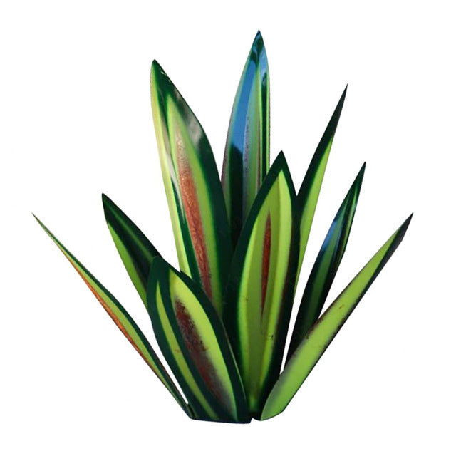 Nouveaux ornements en fer d'agave transfrontaliers pour le jardin.