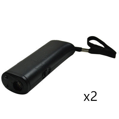 Dispositif de formation pour chiens anti-aboiement 3-en-1, répulsif ultrasonique pour chiens, lampe de poche à LED.