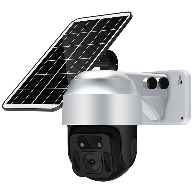 Caméra de surveillance sans fil WiFi alimentée par énergie solaire
