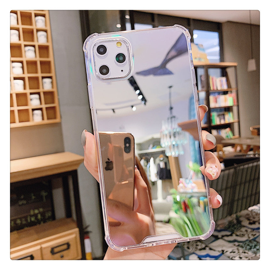 Coque de téléphone miroir Coque de téléphone pratique avec miroir