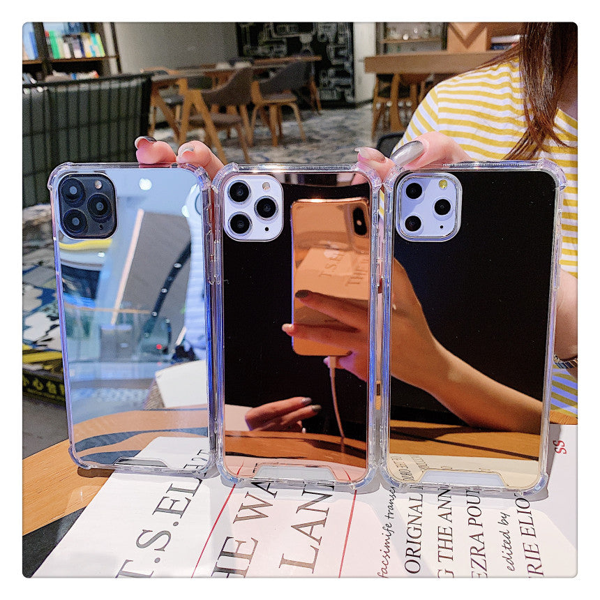 Coque de téléphone miroir Coque de téléphone pratique avec miroir