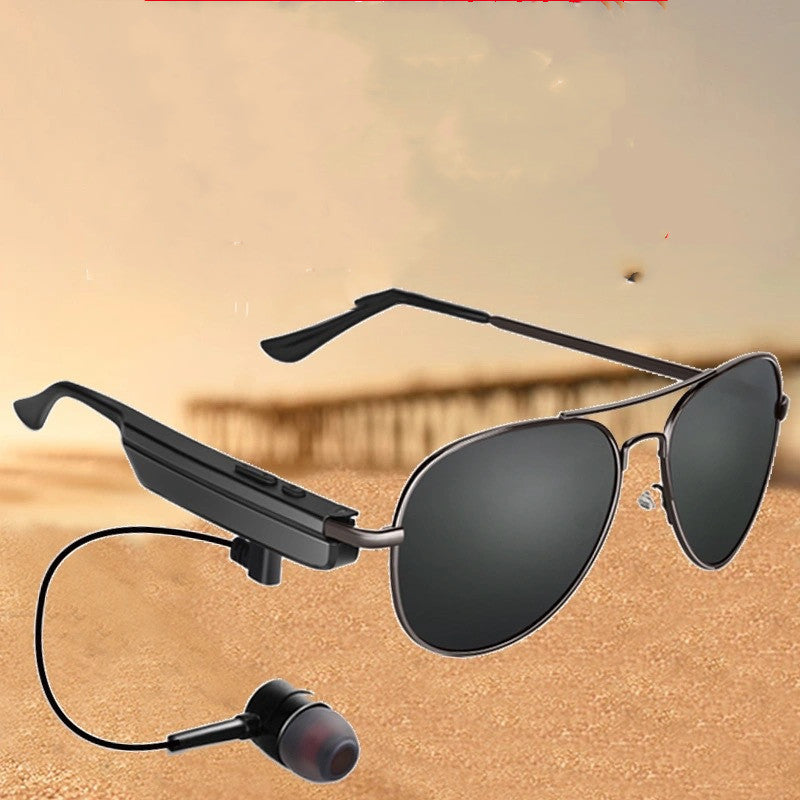 Lunettes de soleil avec casque Bluetooth de navigation
