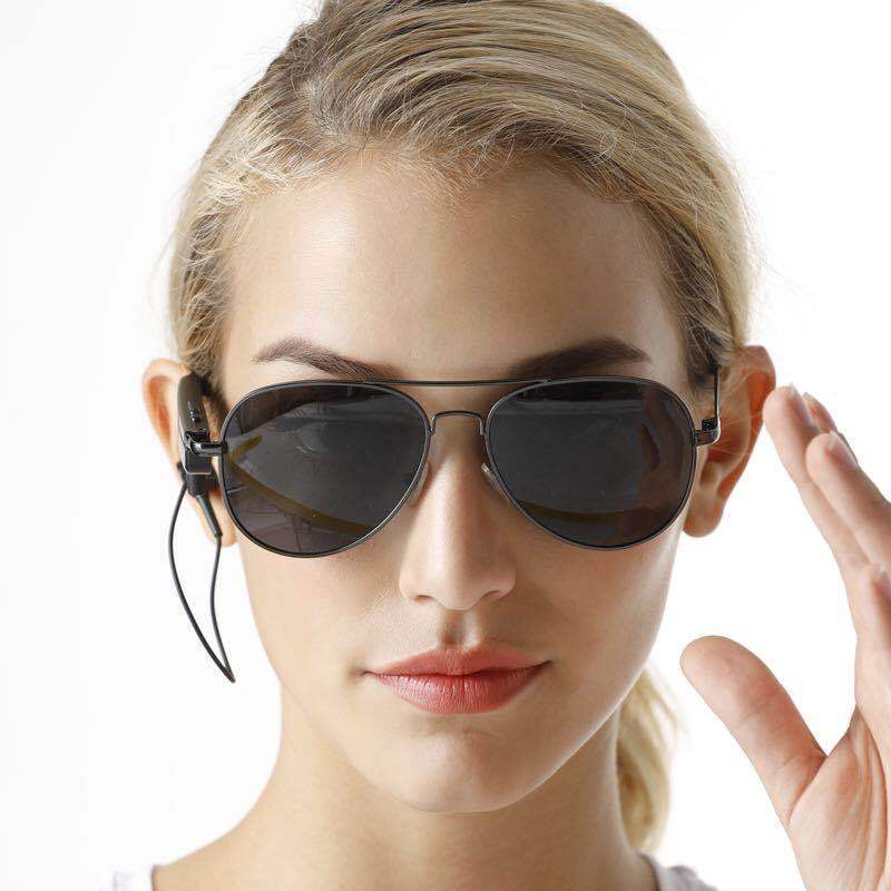 Lunettes de soleil avec casque Bluetooth de navigation
