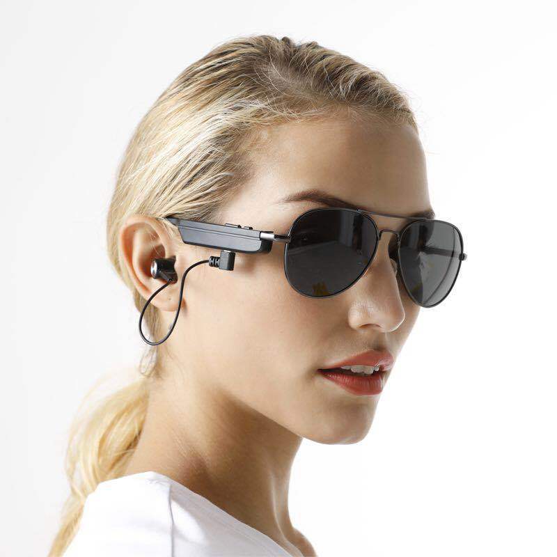 Lunettes de soleil avec casque Bluetooth de navigation