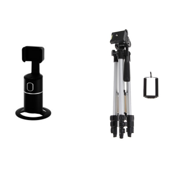 Support de diffusion en direct pour téléphone mobile avec suivi de reconnaissance faciale intelligente PTZ