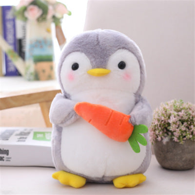 Jouet en peluche mignon de pingouin de fruit poupée Ragdoll cadeau d'anniversaire