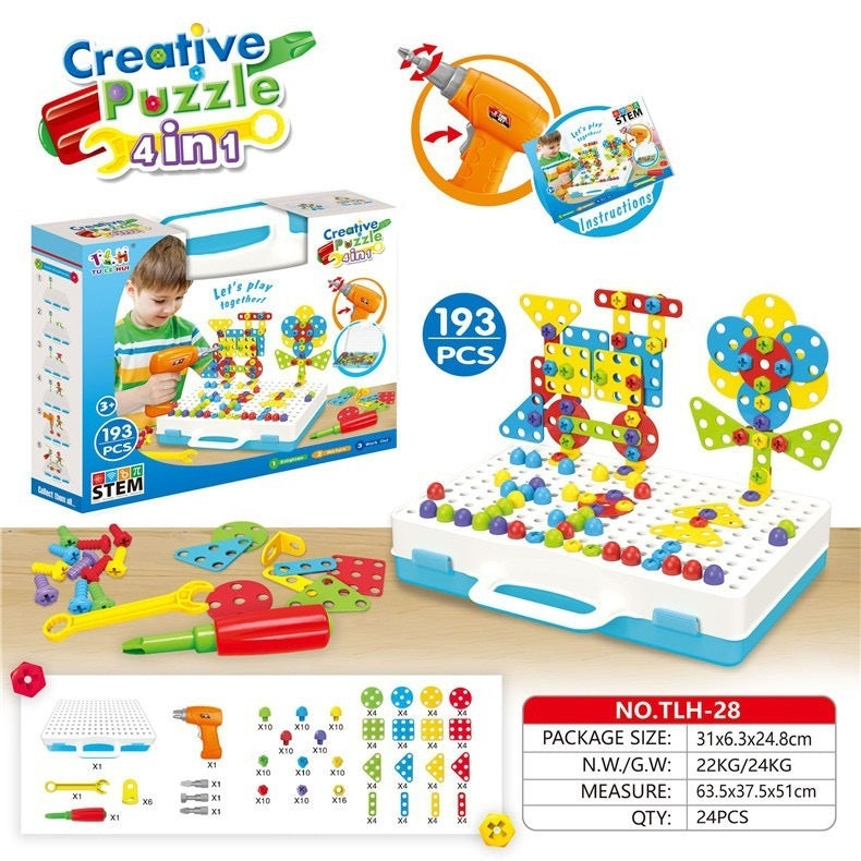 Kits de construction créatifs Ensembles de blocs éducatifs