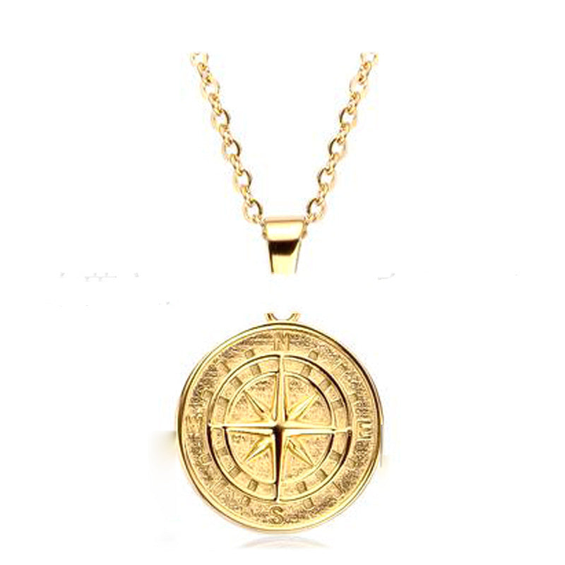 Pendentif Boussole et Croix