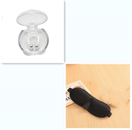 Clip nasal anti-ronflement magnétique en silicone, plateau de sommeil, aide au sommeil, dispositif de garde contre l'apnée nocturne.
