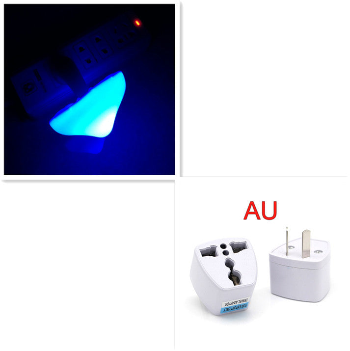Lampe de nuit LED champignon avec prise murale, prise EU/US, lumière blanche chaude, capteur de contrôle de lumière, éclairage de chambre, décoration intérieure.