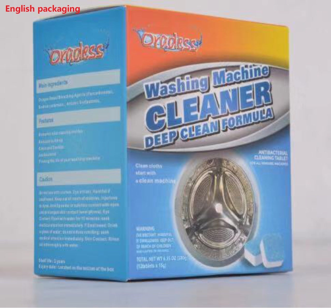Nettoyant pour cuve de machine à laver