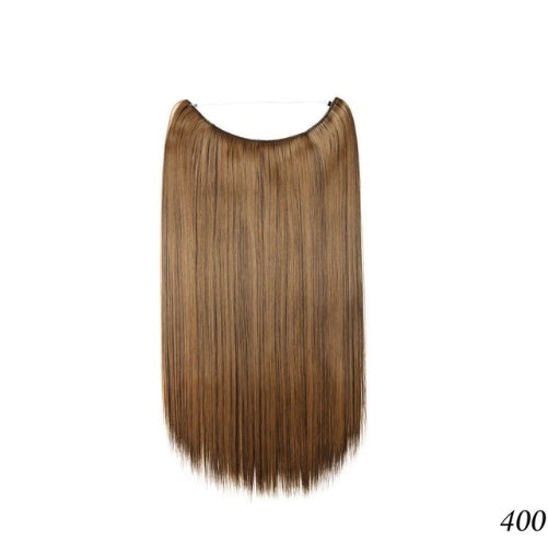 S-noilite 20 pouces Invisible Wire No Clips dans les extensions de cheveux Secret Fish Line Postiches soyeux raides synthétiques