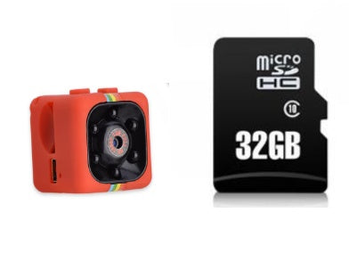 SQ11 Mini caméra HD 1080P Vision nocturne Caméscope Voiture DVR Enregistreur vidéo infrarouge Sport numérique