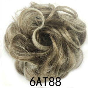 Chignon synthétique ondulé et bouclé pour femme, nouveau design tendance