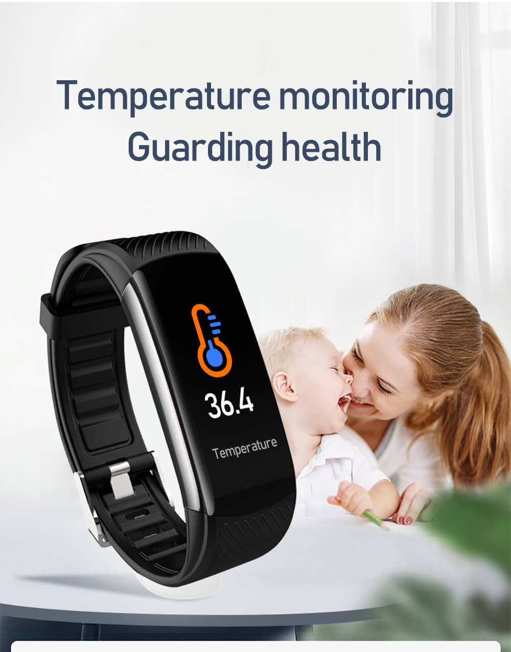 Montre électronique intelligente Bluetooth